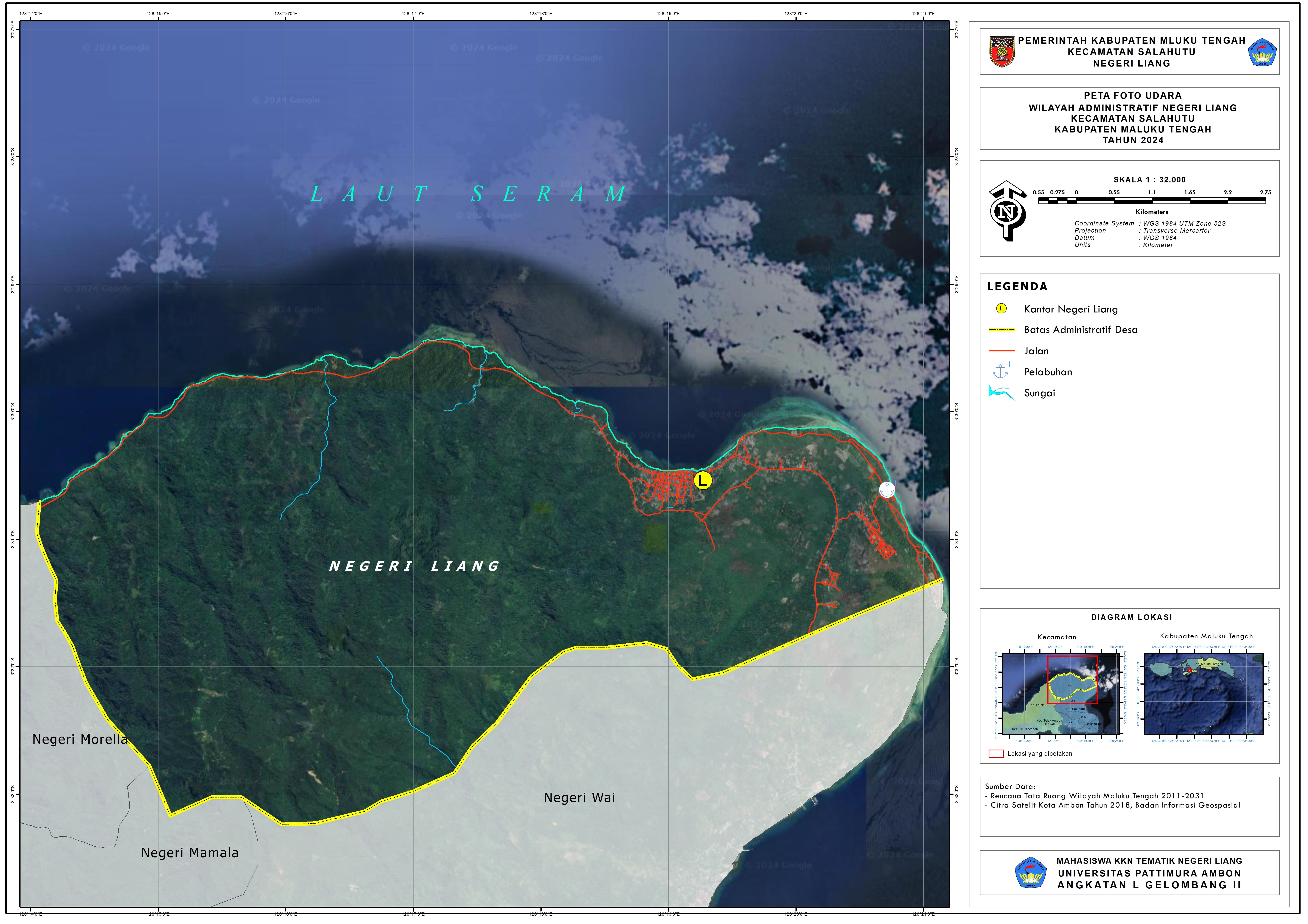 Peta Wilayah Negeri Liang